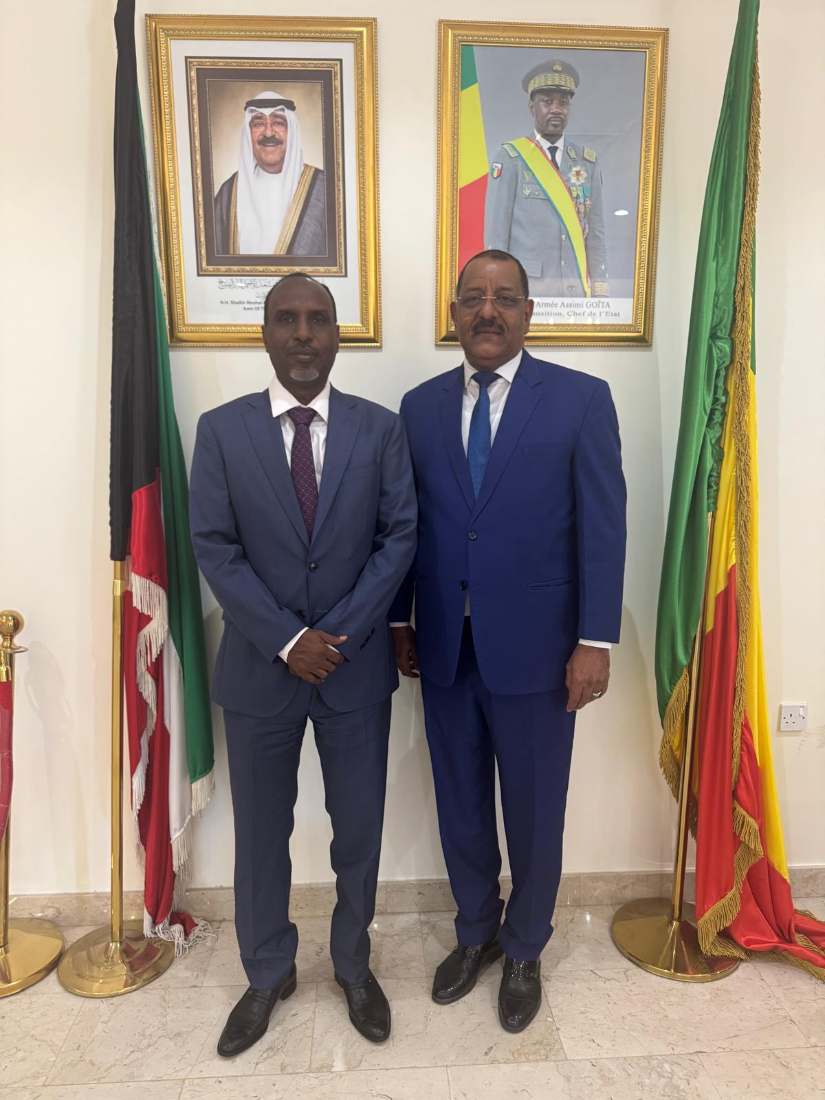 Visit of His Excellency to the Embassy of the Republic of Mali